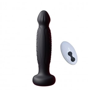 MizzZee - Anal Wriggling Butt Plug (Wireless Remote - Chargeable)